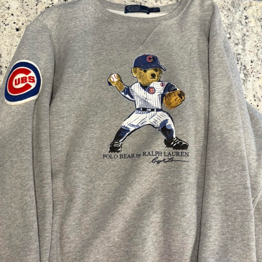 Ralph Lauren Men’s Cubs Bear Sweatshirt